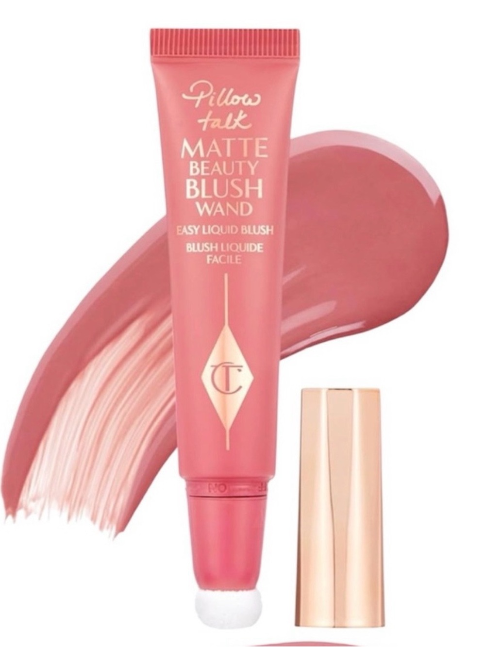 Charlotte Tilbury Pillow Talk Matte Beauty Blush Wand - Nude Pink
